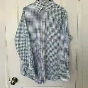 Peter Millar Men’s Large Button Down Calgary Crown Lite 100% cotton